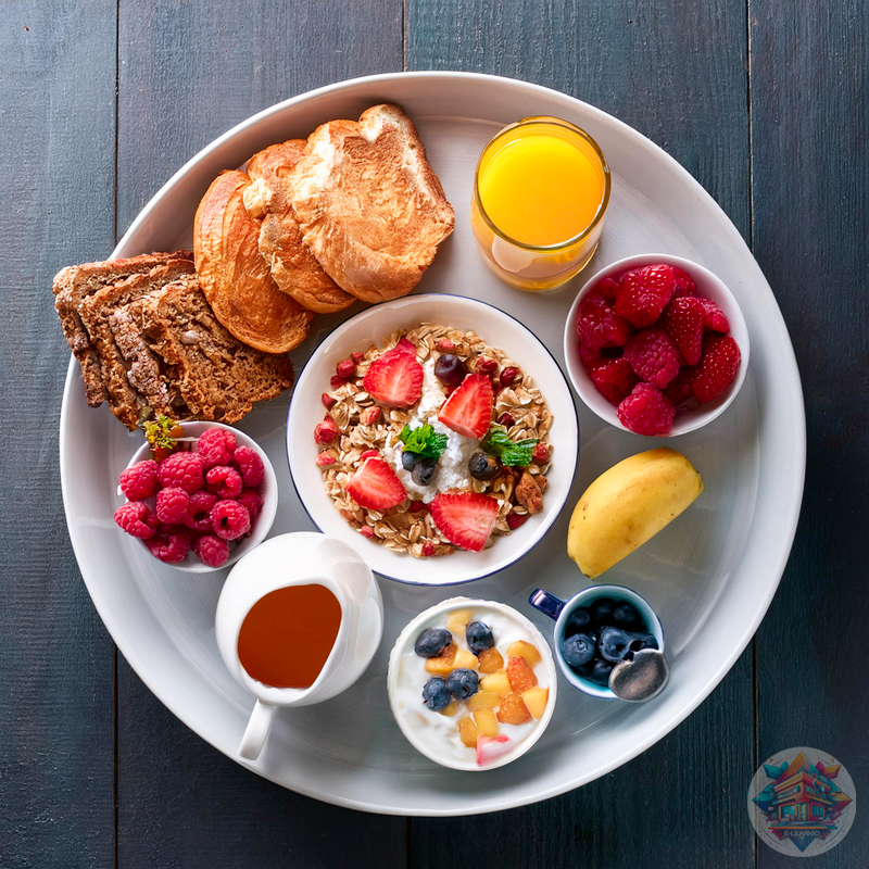 Un petit-déjeuner frais et rapide à emporter.