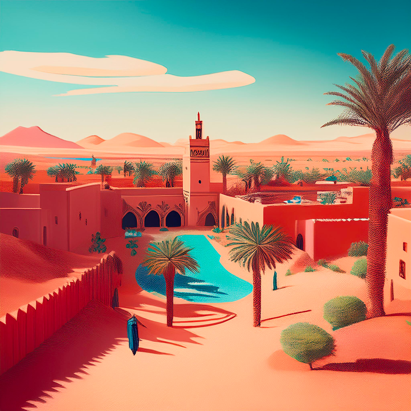 Couverture de l’ebook sur les vacances au Maroc avec des conseils pour explorer ce magnifique pays